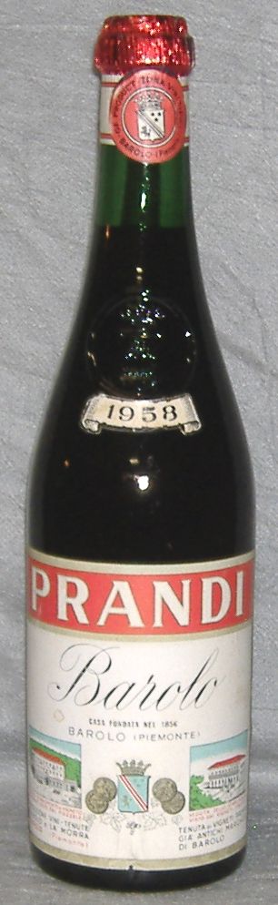 1958, Barolo, Prandi, Marchesi di Barolo