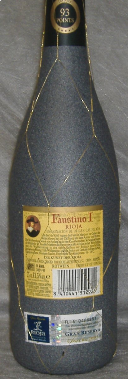 2005, Faustino I, Gran Reserva, Foto 2