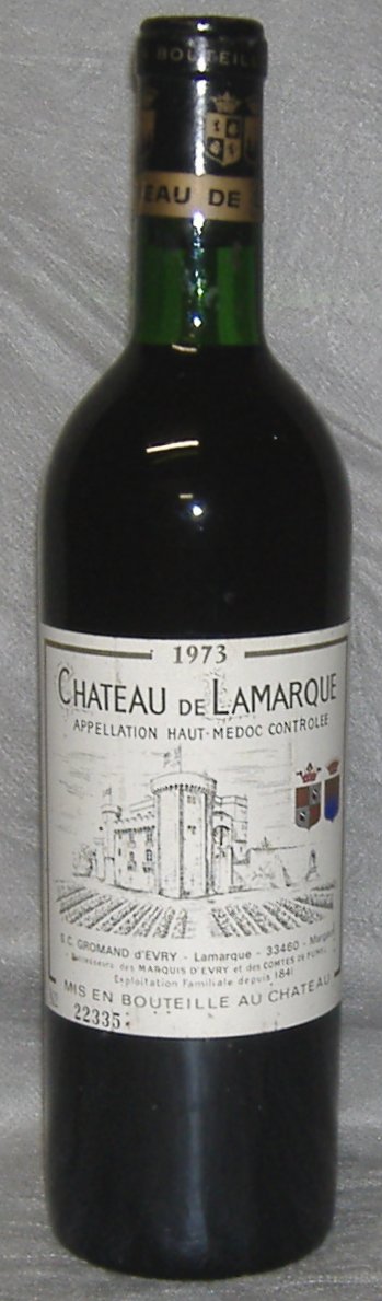 1973, Château de Lamarque, Haut‑Médoc