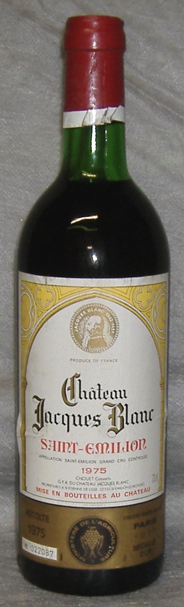 1975, Château Jacques Blanc, Grand&nbsp;Cru