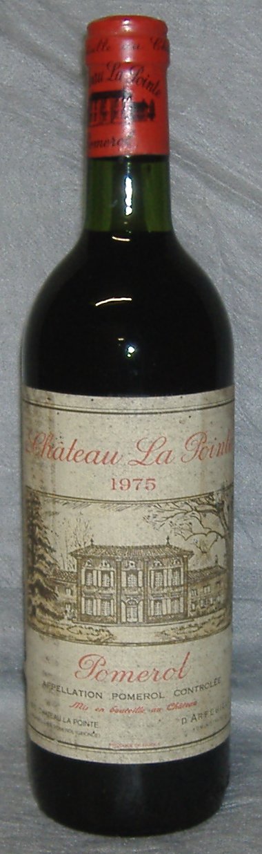 1975, Château La Pointe, Pomerol