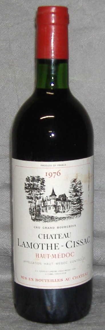 1976, Château Lamothe-Cissac, Haut‑Médoc