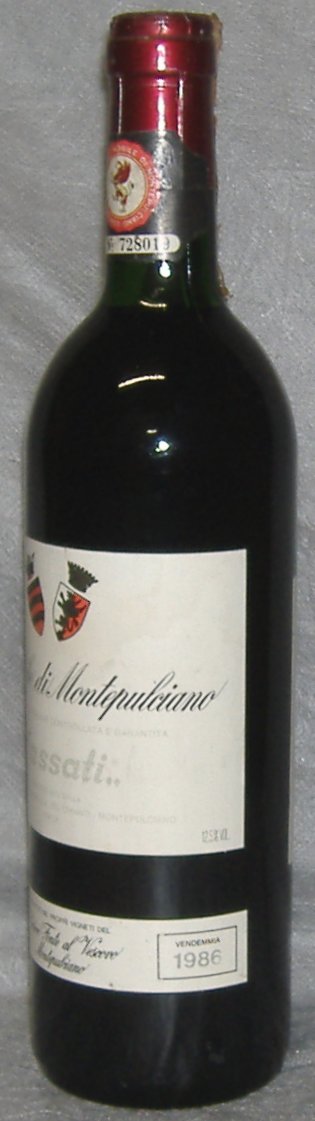 1986, Vino Nobile di Montepulciano, Fassati