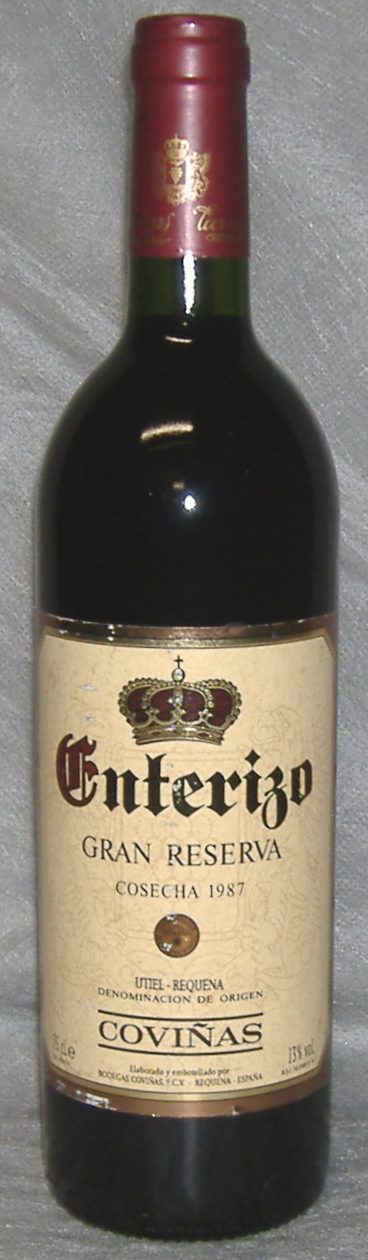 1987, Enterizo, Gran Reserva