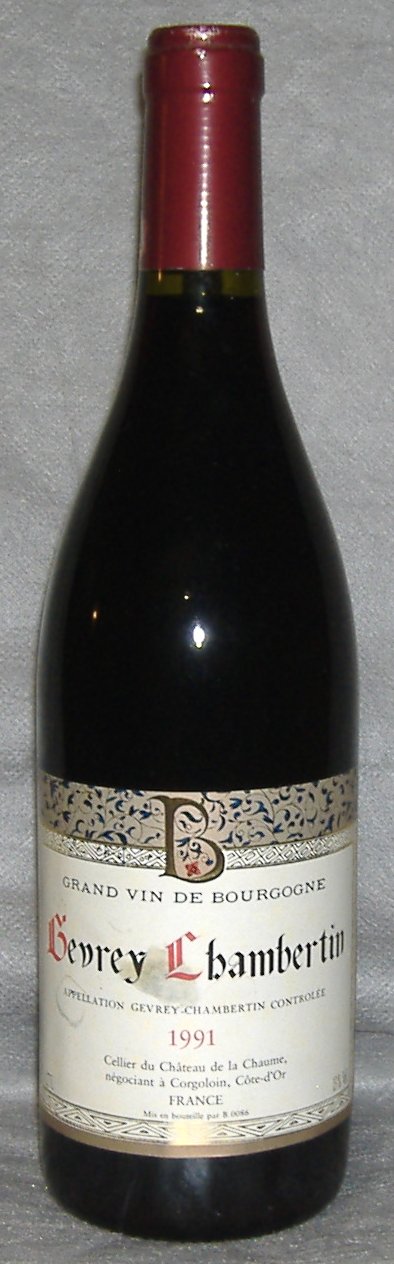 1991, Gevrey-Chambertin, Château&nbsp;de&nbsp;la&nbsp;Chaume
