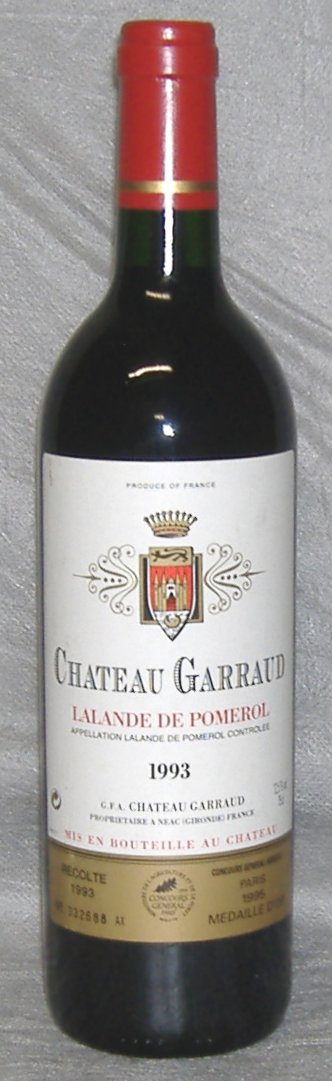 1993, Château Garraud, Lalande‑de‑Pomerol