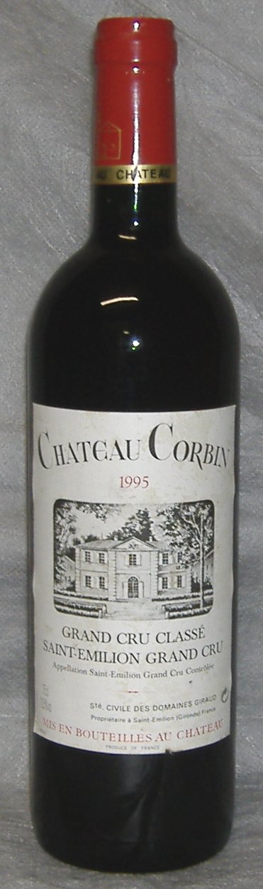 1995, Château Corbin, Grand Cru Classé