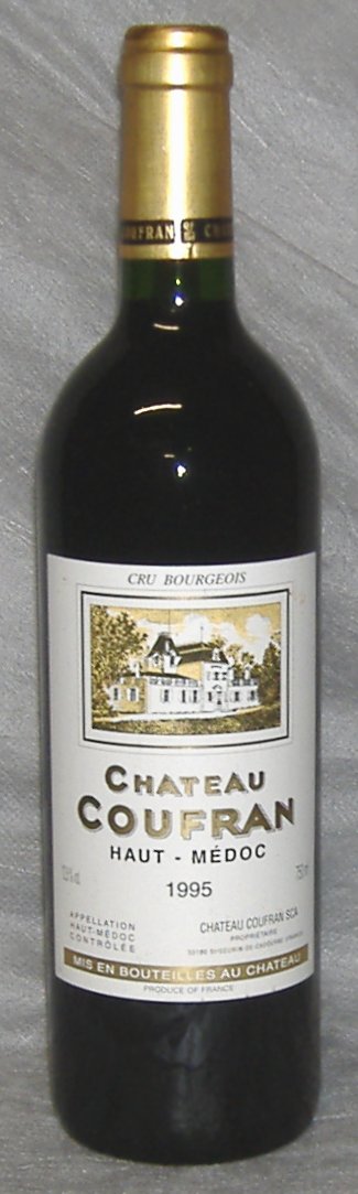 1995, Château Coufran, Haut-Médoc