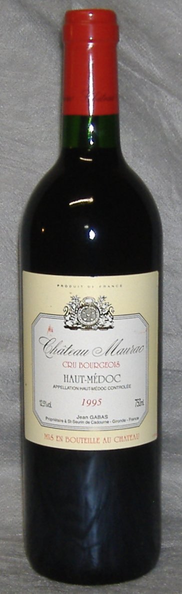 1995, Château Maurac, Haut‑Médoc