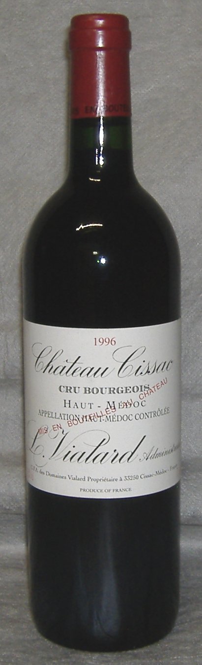1996, Château Cissac, Haut‑Médoc