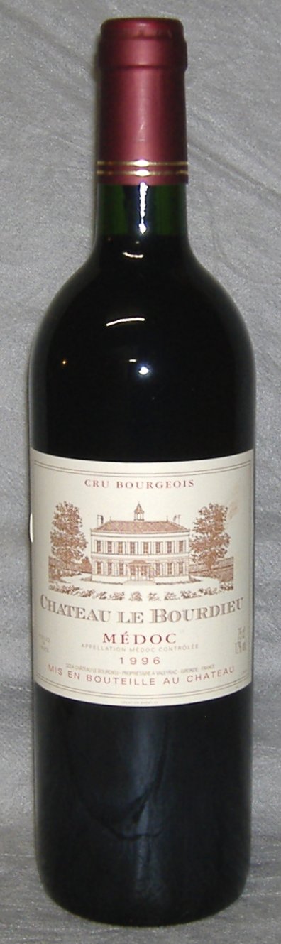 1996, Château Le Bourdieu, Médoc