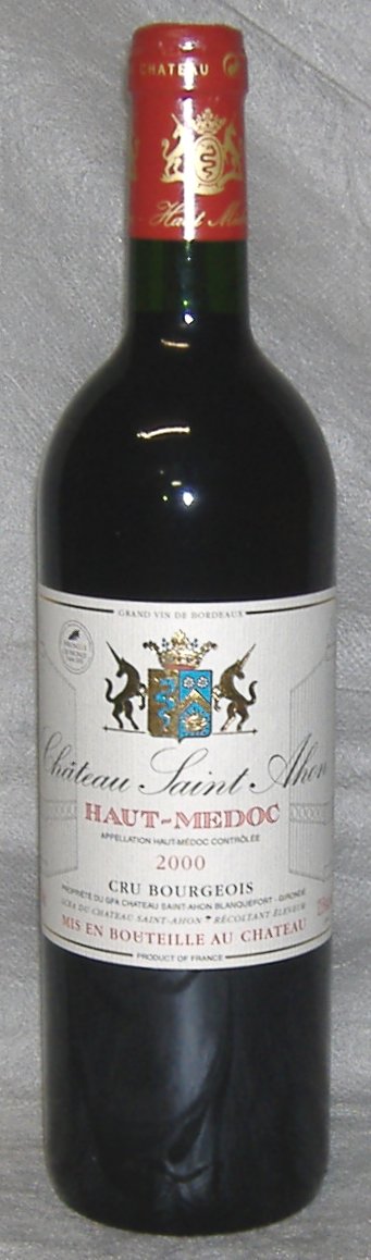 2000, Château Saint Ahon, Haut‑Médoc