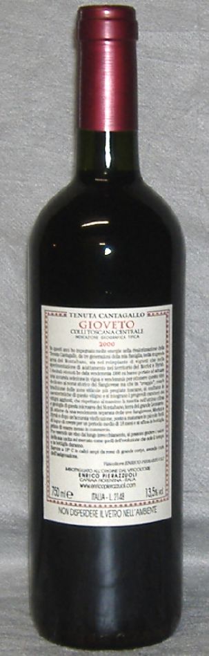 2000, Gioveto, Tenuta Cantagallo, Foto 2