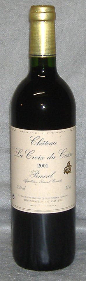 2001, Château La Croix du Casse, Pomerol