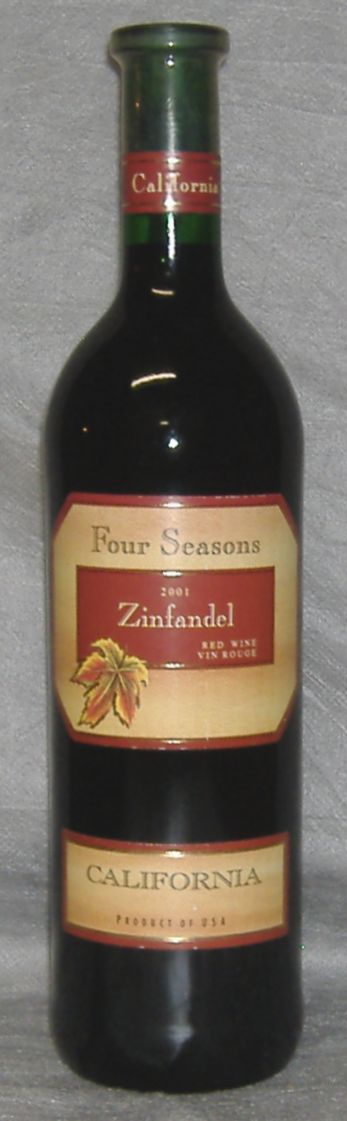 2001, Four Seasons, Zinfandel