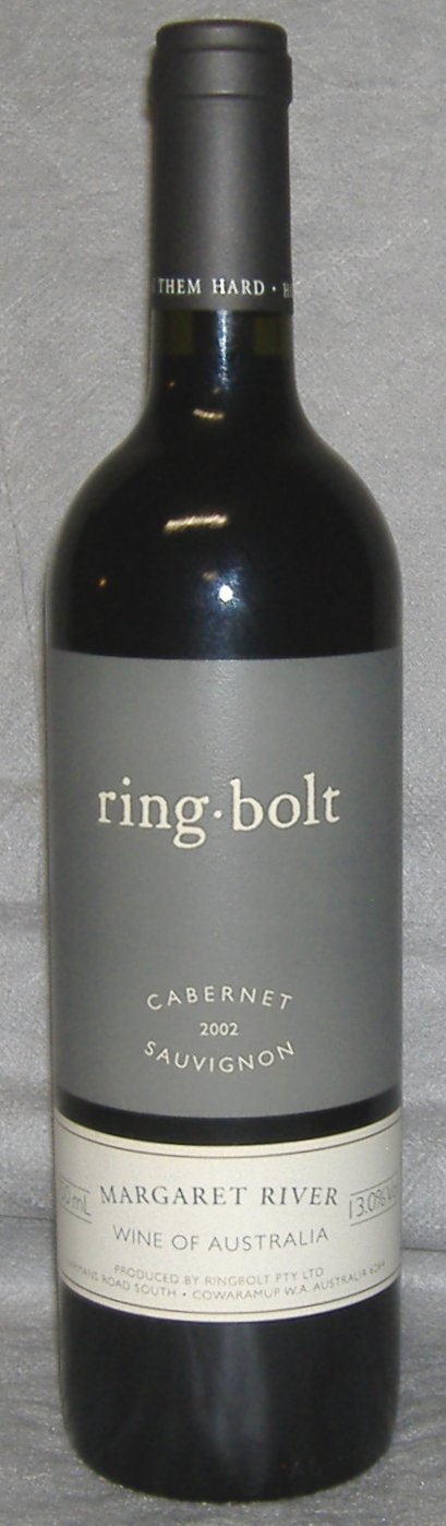 2002, Ringbolt, Cabernet Sauvignon, Australien